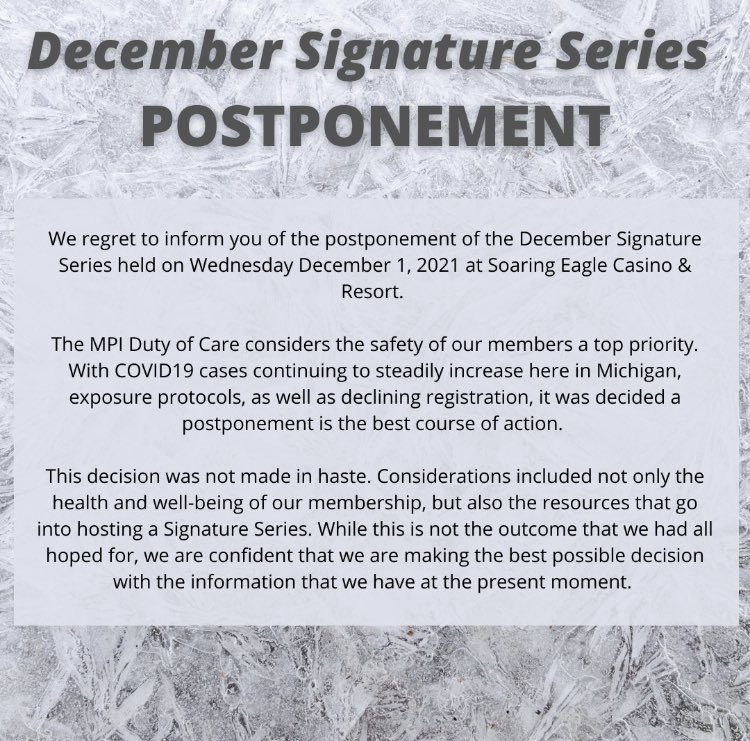 MPI Michigan Chapter tweet media