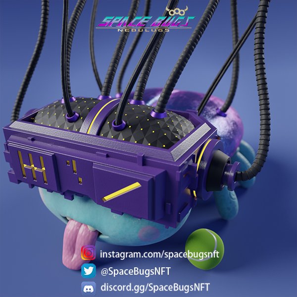 AmyVuong7's tweet photo. @RealJayWilliams This is my favorite one!!!! @SpaceBugsNFT #spacebug #nft #spacebugnft https://t.co/hnENxFhIIP