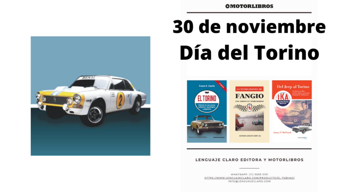 motorlibros's tweet photo. Fabricado por Industrias Kaiser Argentina (IKA), el Torino es un automóvil de diseño propio, el primero y el único en la industria automotriz argentina, que se convertiría con el correr del tiempo en un auténtico mito de la mecánica nacional. https://t.co/bkH3tgnDUZ