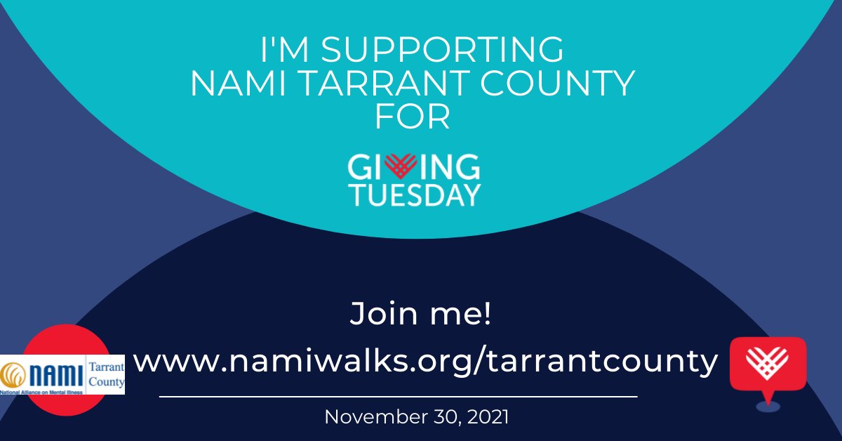 There are 3 ways to give today for #GivingTuesday:
1. Giving Time by Volunteering with us here bit.ly/3wxzj9P
2. Giving Gratitude which we will be doing all day. 
3. Giving Support to help us reach our NAMIWalks Goal. We are at 81% bit.ly/39PvJym