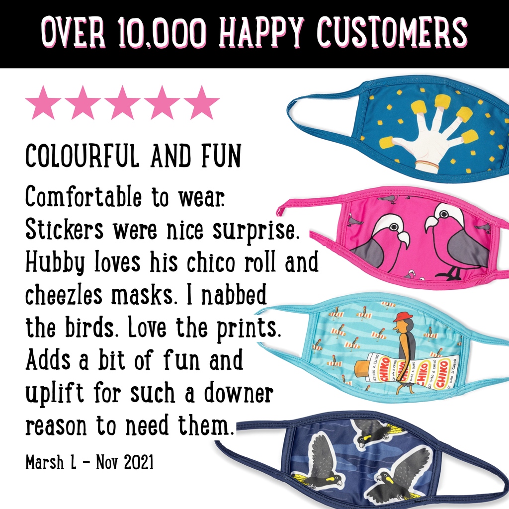 We love getting feedback from all our happy customers – including this lovely note about the face-masks they purchased recently.

#iloveourcustomers #customer #feedback #reviews #customerfeedback #customerservice #facemasks #washablefacemask #illustrationartists #madeinaustralia