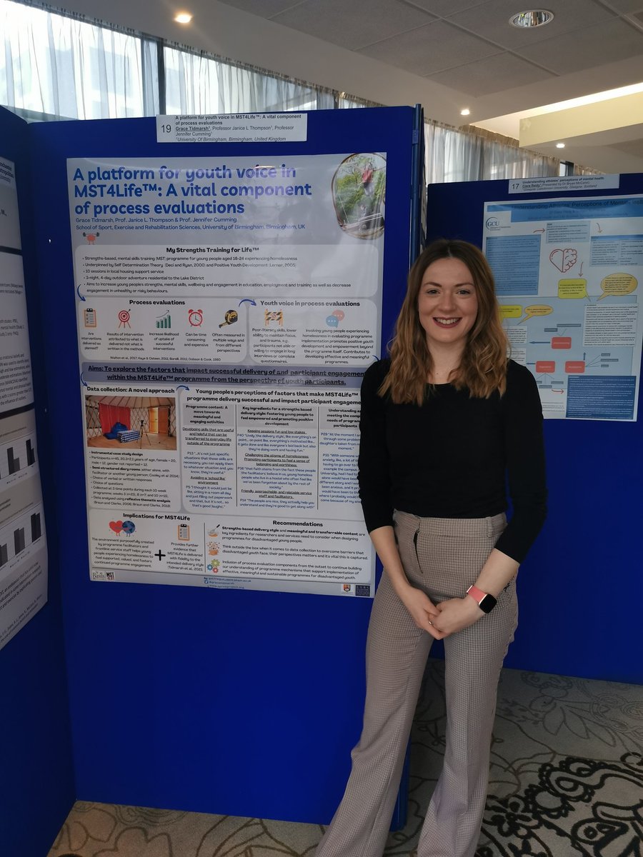 grace_tidmarsh's tweet photo. Amazing two days @BPS_DSEP! So much fascinating research & lots of learning. Absolutely delighted to have placed 1st place for my poster presentation alongside the wonderful @Georgia_Bird95 & @laurajwright21 who were also prize winners. Flying the flag for @UBSportExR #sportpsych https://t.co/JqLkwzgHe6