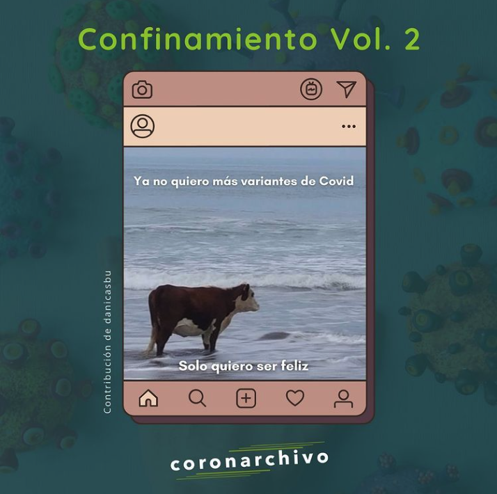 coronarchivo's tweet photo. En varios países europeos, un nuevo confinamiento es inminente debido al aumento de contagios y la nueva variante de #COVID19. Si estás tan confundidx y desesperanzadx como la vaca de este meme, desahógate en el #coronarchivo!
#publichistory #covidlatam #collectingcorona https://t.co/bfyZSf3hgK