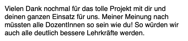 Leschi3000's tweet photo. Unser Projekt an der Grundschule in Wanderup ging heute zu Ende - 4 Tage mit Studierenden und SuS kollaborativ gearbeitet. Spätestens nach dieser Nachricht gehe ich voller Glücksgefühle in den Abend. 😍❤️❤️❤️ #diklusion #twlz #wanderup #stolz #EUF https://t.co/G9ZaKQ2trg