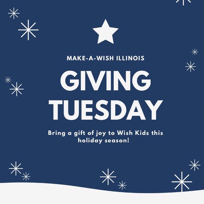 HAPPY WISH WEEK DAY 2! Today is giving Tuesday, by donating today your gift will go 3x as far for waiting wish kids! So click that link in our bio!