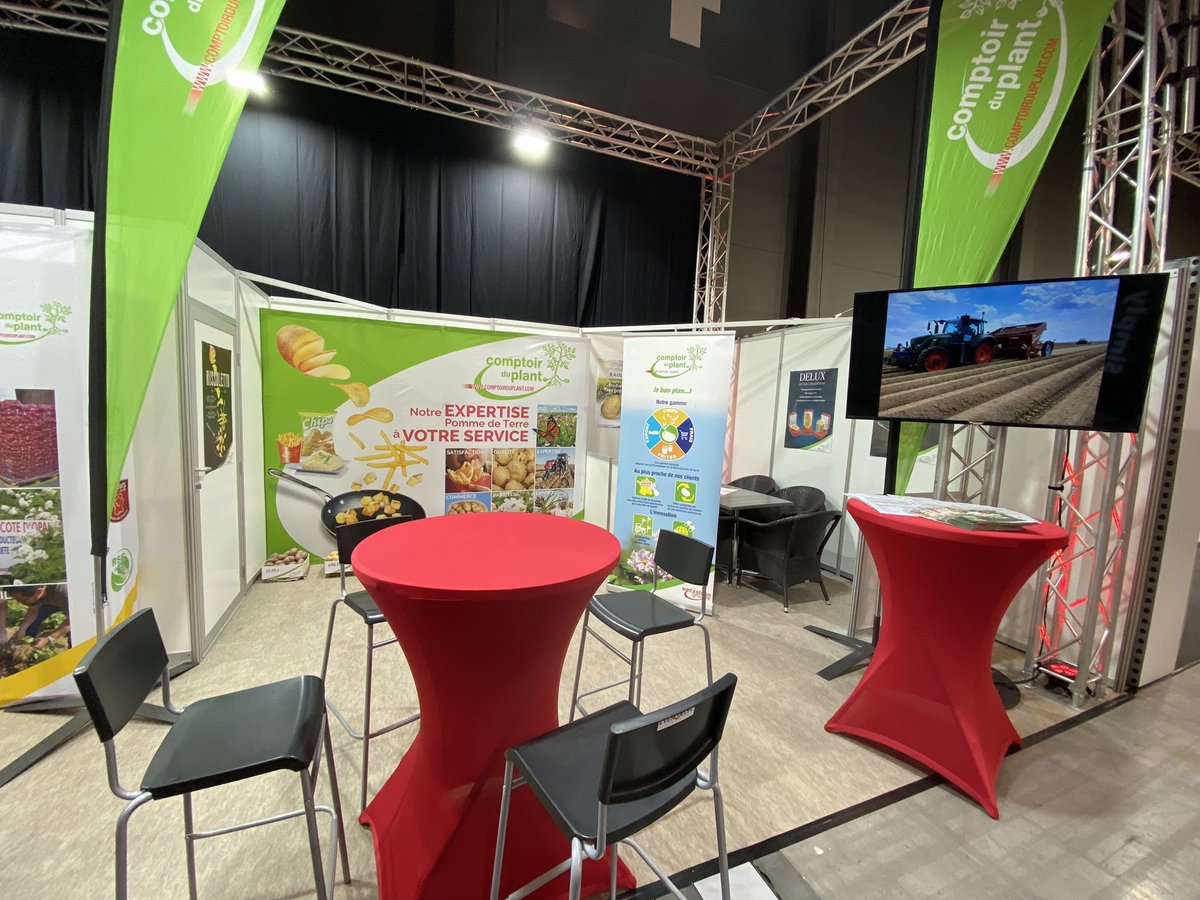 Nous avons clôturé ces 3 jours de salon Interpom-Courtrai-Belgique. Les visiteurs, des professionnels, ont été nombreux et sont venus avec des objectifs bien précis, ce qui a été très agréable.