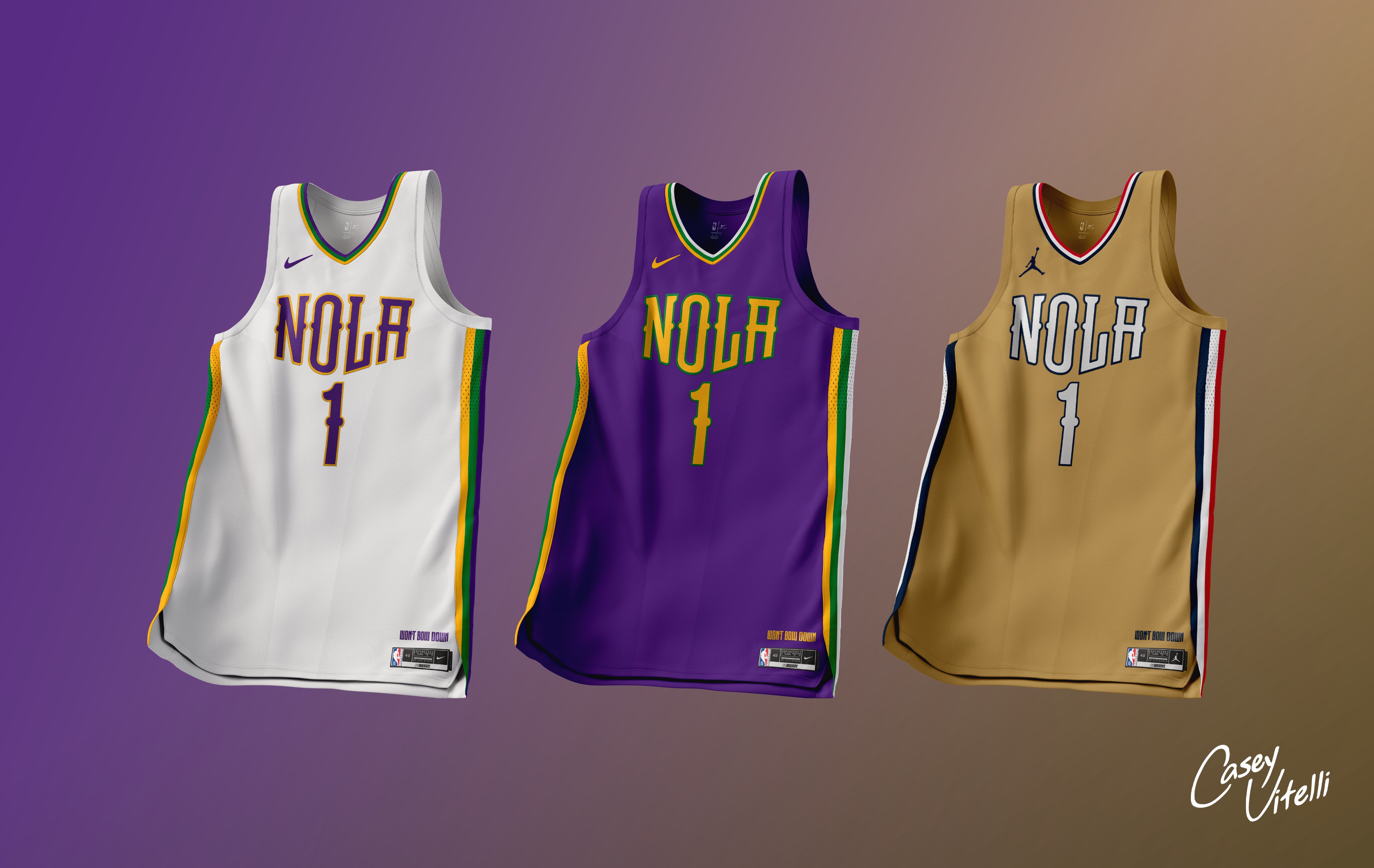 new orleans pelicans purple jersey