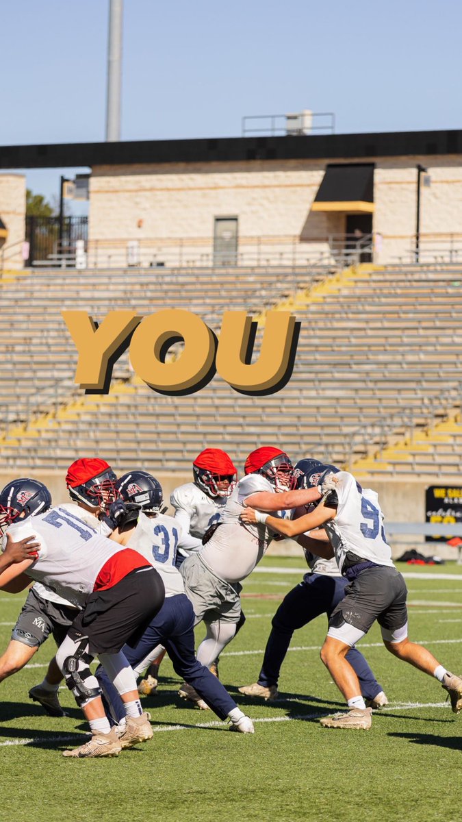 MA_Swoops's tweet photo. Thanks to our friends at @ASUHornetNation for opening the gates to Hornet Stadium for a morning practice. 🦅❤️💙🖤💛🐝 https://t.co/5ptWK1G5n2