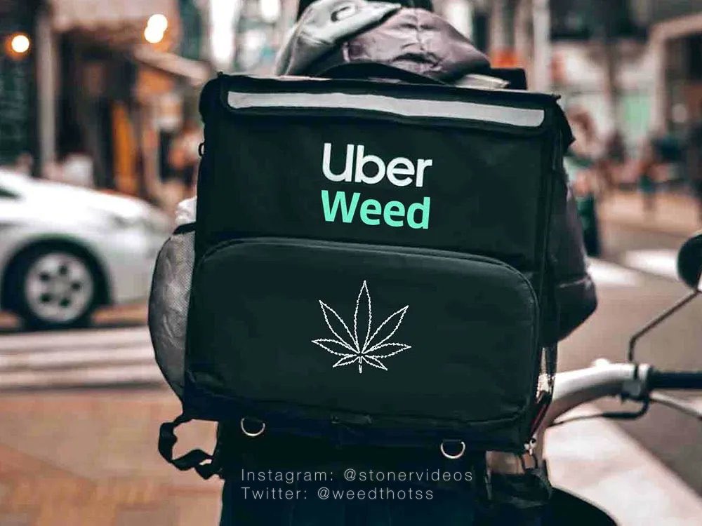 weedthotss's tweet photo. Uber Eats in Ontario, Canada to start allowing weed orders directly through the app. A stoners dream 💭🍁 https://t.co/I4PyOGoSk3