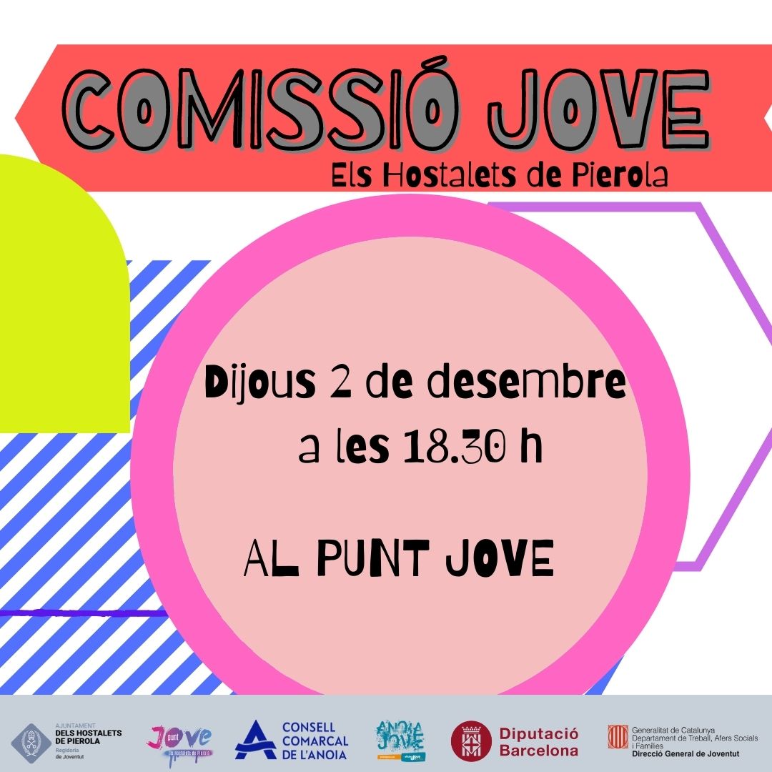 PJHostalets's tweet photo. ❄️Desembre ja truca a la porta per portar-nos molt més que fred, menjars deliciosos, regals, màgia ... I és que al Punt Jove ens duu totes aquestes activitats i tallers que ben segur gaudirem plegats!🎁 https://t.co/gB53WpqWnf