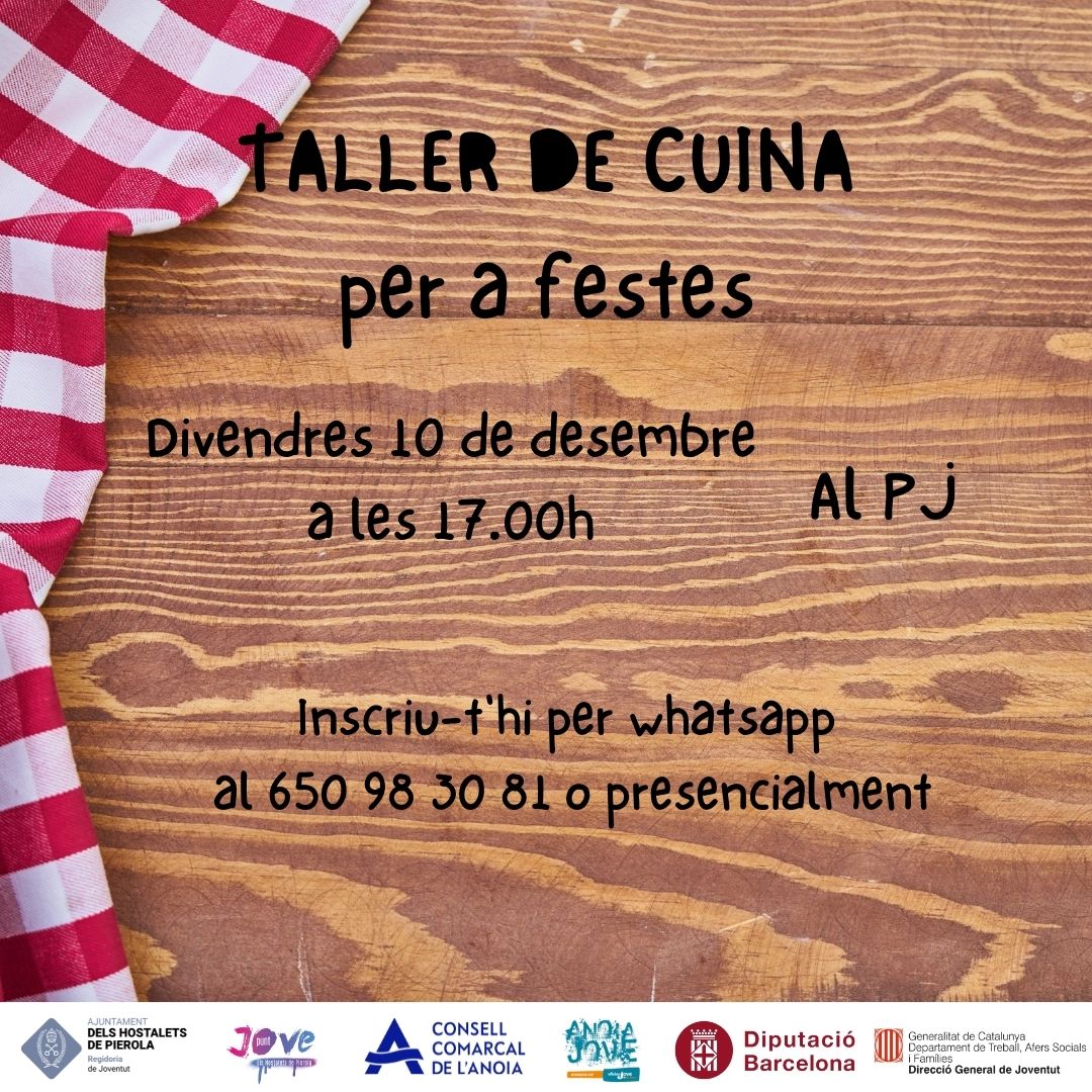 PJHostalets's tweet photo. ❄️Desembre ja truca a la porta per portar-nos molt més que fred, menjars deliciosos, regals, màgia ... I és que al Punt Jove ens duu totes aquestes activitats i tallers que ben segur gaudirem plegats!🎁 https://t.co/gB53WpqWnf