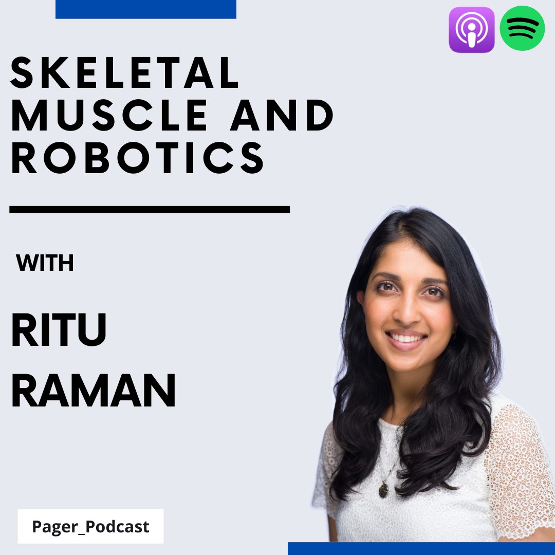 Pager Podcast (@pagerpodcast) on Twitter photo Our latest episode with @DrRituRaman is available now on Spotify and Apple Podcasts!
podcasts.apple.com/gb/podcast/ske…
open.spotify.com/episode/7xUNSV…
#engineering #robotics #science #medicine Our latest episode with @DrRituRaman is available now on Spotify and Apple Podcasts!
podcasts.apple.com/gb/podcast/ske…
open.spotify.com/episode/7xUNSV…
#engineering #robotics #science #medicine