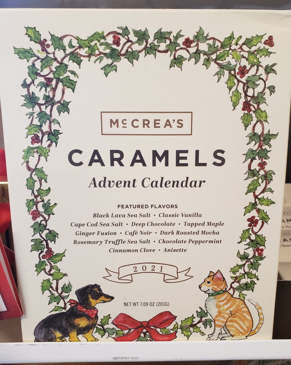 Finally, if you haven't picked up your advent calendar yet, it's not too late! We still have a selection of them, including the incredible <a href="/McCreasCandies/">McCrea's Candies</a> caramel advent calendar!