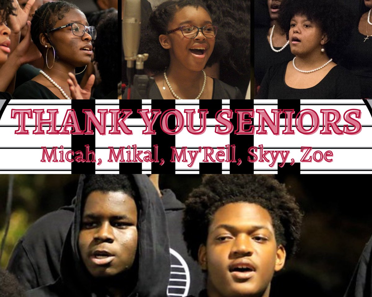 On Giving Tuesday, we want to recognize the seniors who have given us countless memories the past 10 years.

Micah, Mikal, My'Rēll, Skyy, and Zoe -- you helped make the CCC all that it is today and set a standard of excellence that will live on. 

Thank You, #CCCLegends