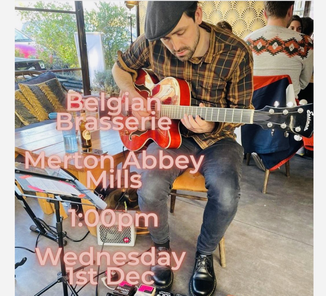 It’s time for our weekly lunch time concert again tomorrow! To kick off that Christmas spirit, <a href="/iarelukegodwin/">Luke Godwin</a> will bring you some Christmas tunes together with his classic jazzy music. Perfectly paired with our  mulled wine and toasted marshmallow hot chocolate!