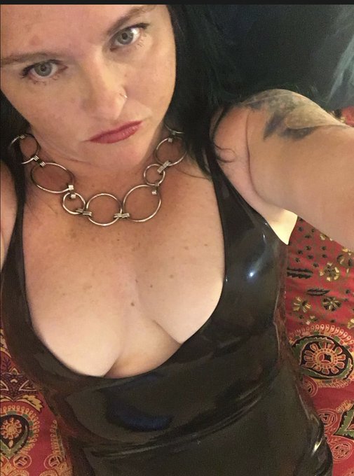 I&rsquo;m under the weather today. But here&rsquo;s a pic of me in fighting shape wearing latex. https://t.co/v4