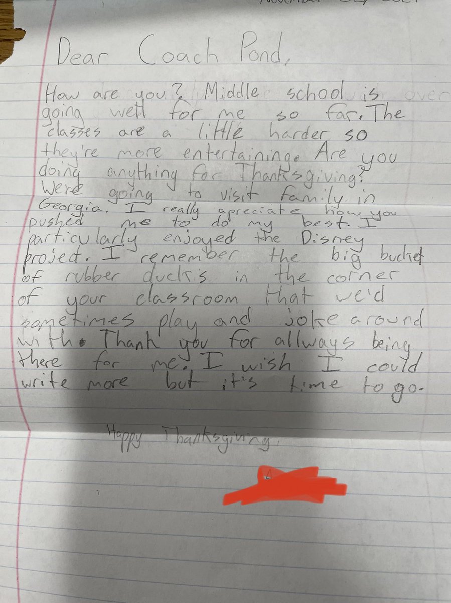 Made my day! 🥰 Grateful for this former student sharing her <a target='_blank' href='http://search.twitter.com/search?q=attitudeofgratitude'><a target='_blank' href='https://twitter.com/hashtag/attitudeofgratitude?src=hash'>#attitudeofgratitude</a></a> I needed this today. Thanks Anne ⁦<a target='_blank' href='http://twitter.com/HBWProgram'>@HBWProgram</a>⁩ for sending this in snail mail! ⁦<a target='_blank' href='http://twitter.com/APSGifted'>@APSGifted</a>⁩ ⁦<a target='_blank' href='http://twitter.com/EscuelaKeyAPS'>@EscuelaKeyAPS</a>⁩ ⁦<a target='_blank' href='http://twitter.com/MPerdomo_KeyES'>@MPerdomo_KeyES</a>⁩ <a target='_blank' href='http://search.twitter.com/search?q=SomosKey'><a target='_blank' href='https://twitter.com/hashtag/SomosKey?src=hash'>#SomosKey</a></a> ⁦<a target='_blank' href='http://twitter.com/APSVirginia'>@APSVirginia</a>⁩ <a target='_blank' href='http://search.twitter.com/search?q=APSisAwesome'><a target='_blank' href='https://twitter.com/hashtag/APSisAwesome?src=hash'>#APSisAwesome</a></a> <a target='_blank' href='https://t.co/2XX2gDdXXb'>https://t.co/2XX2gDdXXb</a>