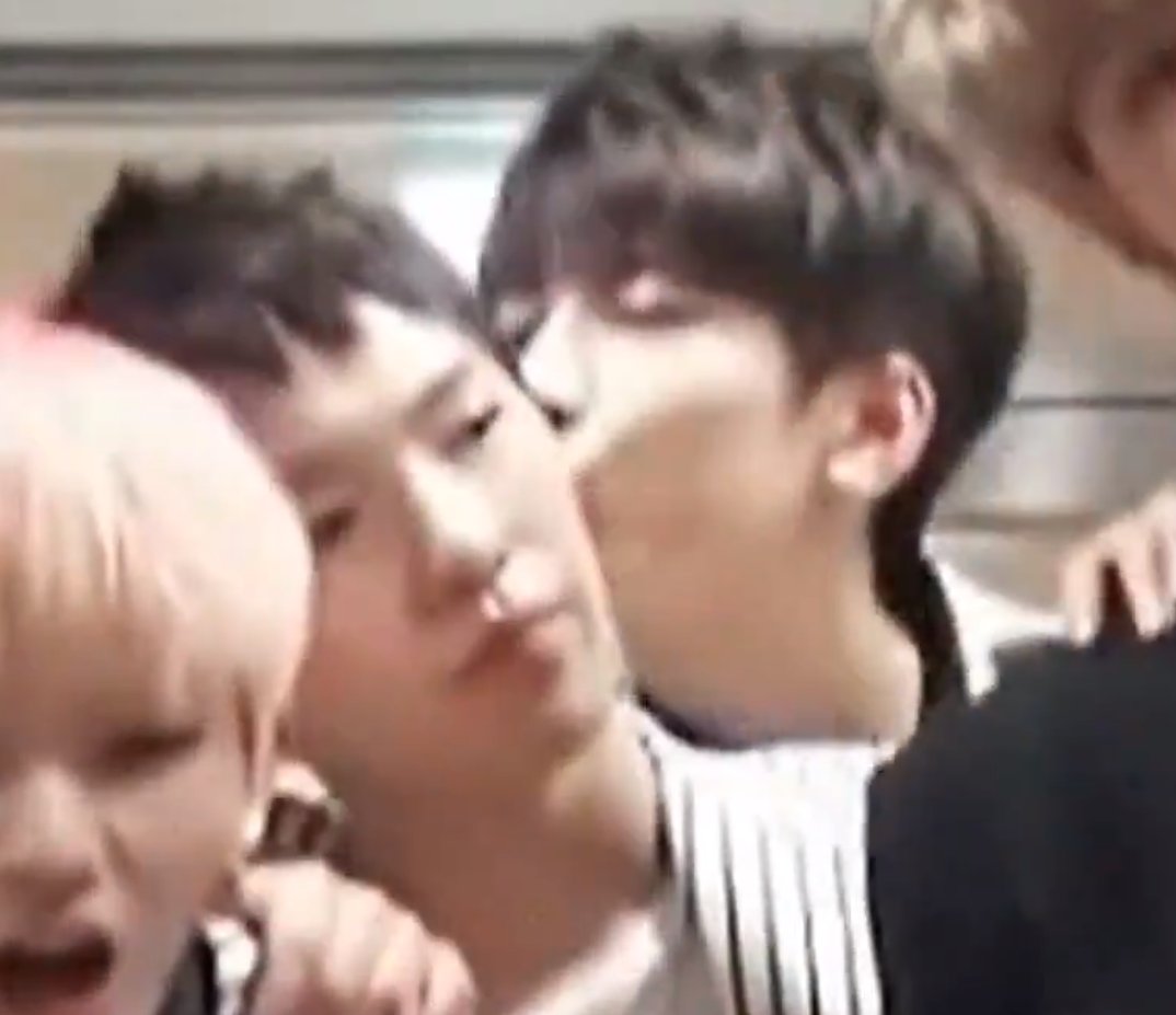 wonchan kiss mwah mwah