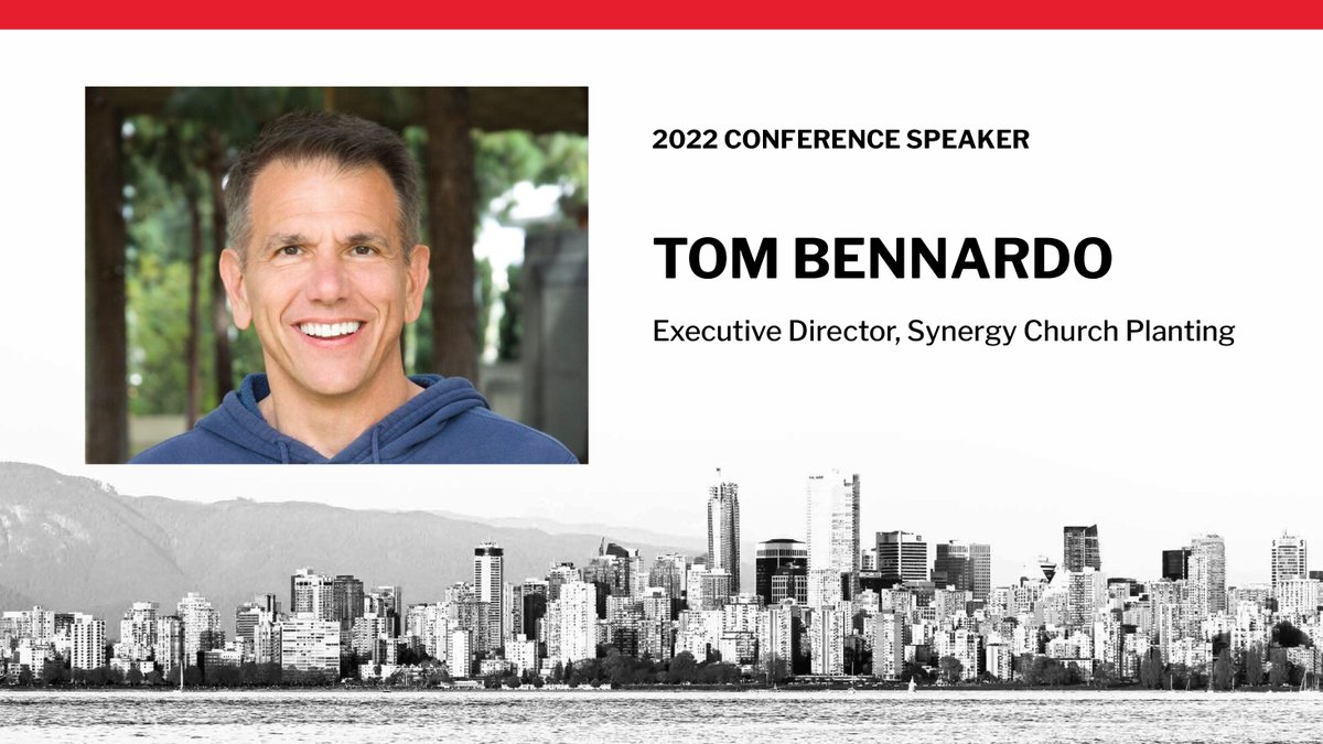 TGAOC's tweet photo. Tom Bennardo will be one of our speakers at the 2022 Gospel &amp; Our Cities Conference in Vancouver. He will also be co-leading a Breakout Track on "Am I a Church Planter?"

https://t.co/fFEpPdtIhg https://t.co/ISI6rtKI1O