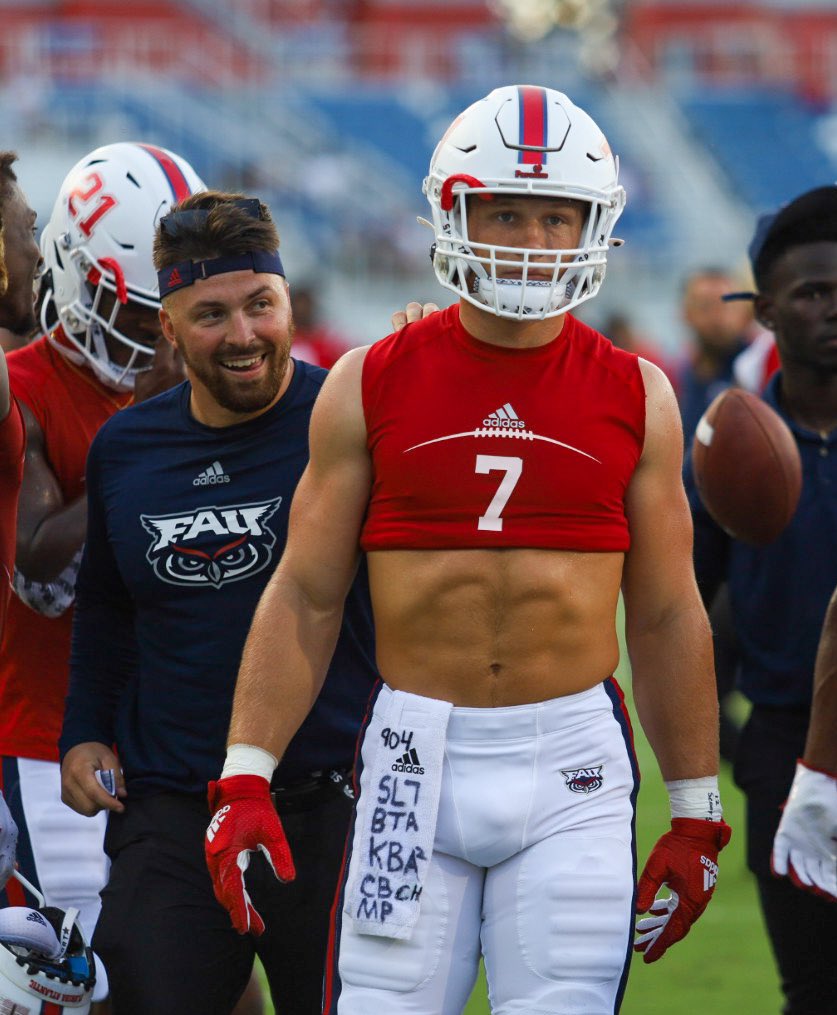 FAU, thank you for everything. <a href="/Lane_Kiffin/">Lane Kiffin</a> thank you for giving me the opportunity when others gave up, <a href="/CoachJimLeavitt/">Jim Leavitt</a> thank you for giving me the chance to prove myself as a warrior on the field. I will be grad transferring with my last year.

youtu.be/cyIYuVUetXE