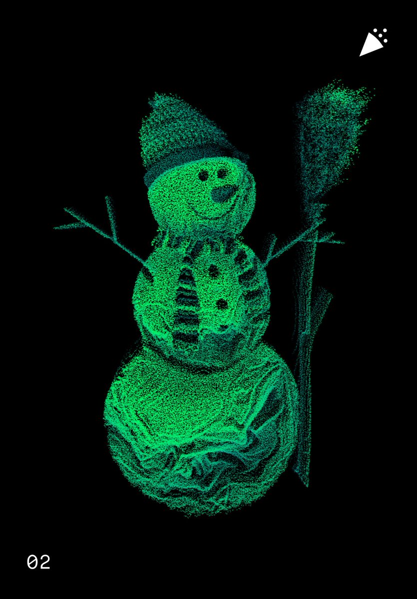 🎄#NFTGiveaway🎄 

Let's celebrate the coming Holidays.
Merry Christmas and Happy New Year!

Prize: ☃️ Snowman (Event Noise)

opensea.io/assets/matic/0…

🎅 45 Winners!

#NFTs transfers from December 25th.

Just: 
✅ RT &amp; Like
✅ Follow <a href="/NoiseMuseum/">Digital Noise Museum</a>
✅ Festive comment (optional 😄)