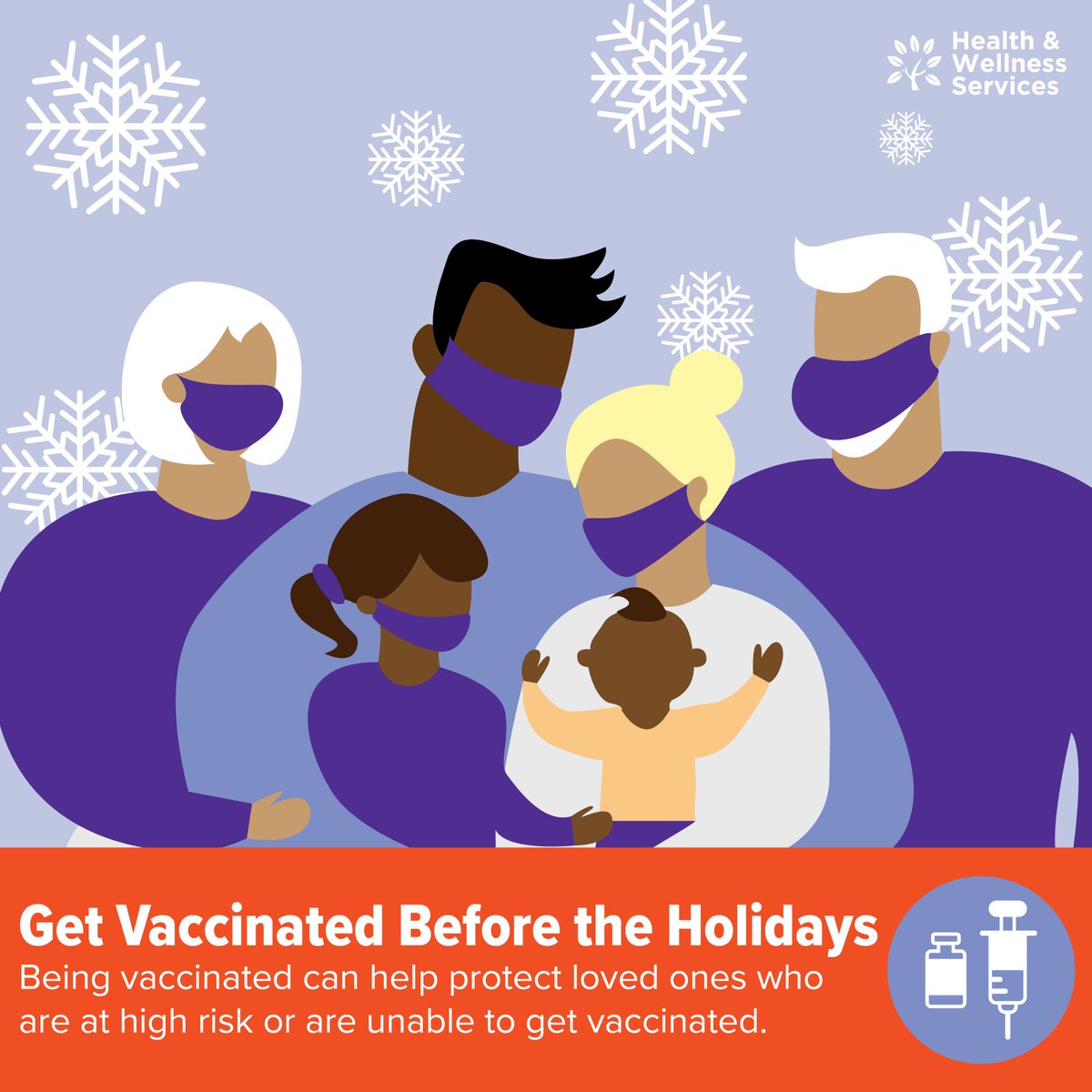#VaxUpWSU 💜for a safe &amp; healthy winter break. Getting your booster shot–or your first dose if you haven't gotten one yet–is the best way to keep yourself and loved ones safe over the holidays. 

Find COVID vaccine locations near you bit.ly/3G2T51k