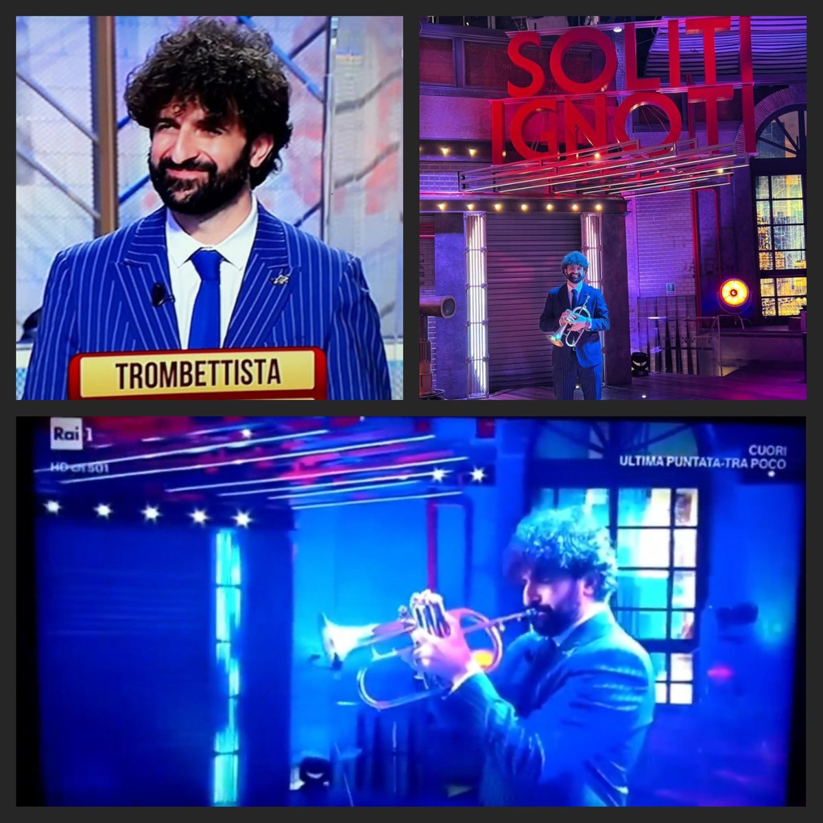 SamueleMammano's tweet photo. La musica ha sempre accompagnato la mia vita regalandomi tante bellissime esperienze... Ecco l'ultima: 
Grazie #Rai1 #IsolitiIgnoti #Amadeus 28/11/2021
Per rivedere la puntata ecco il link 👇
https://t.co/oX7qqUWxa3 https://t.co/vgprq9qx1A