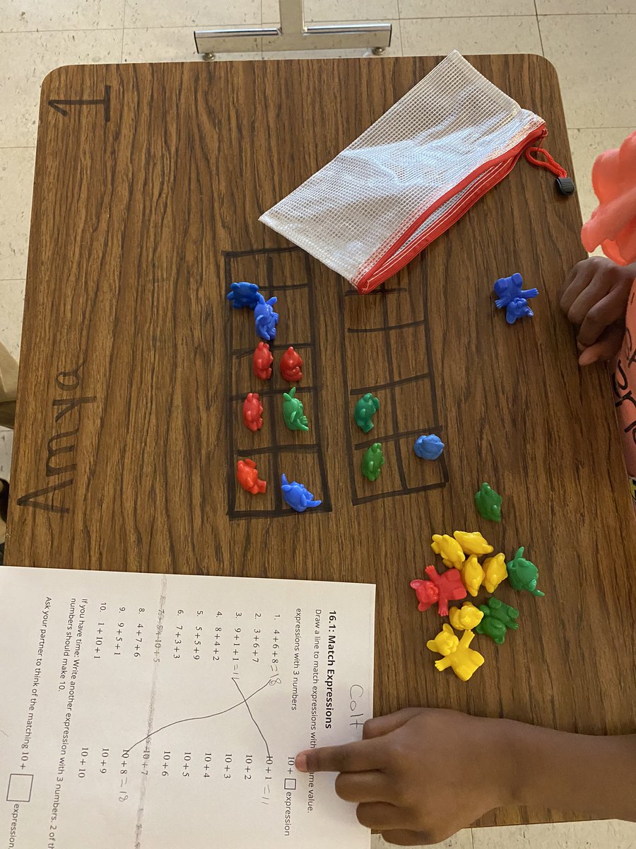 Susan Price (@ksusanp) on Twitter photo 1st Grade, Productive Collaborators <a href="/BreckFrankES/">Breck-Frank Bullfrogs</a> working together using ten frames as a strategy to solve equations. Such smart mathematicians! @JCPSAsstSuptTL <a href="/kids_inspire/">Carmen Coleman</a> @SamBmathgal @readplusmath 1st Grade, Productive Collaborators <a href="/BreckFrankES/">Breck-Frank Bullfrogs</a> working together using ten frames as a strategy to solve equations. Such smart mathematicians! @JCPSAsstSuptTL <a href="/kids_inspire/">Carmen Coleman</a> @SamBmathgal @readplusmath