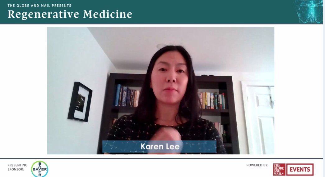 jodikgarner's tweet photo. "There is a lot of hope in regenerative medicine but there is still a lot of work to be done from research labs to clinical studies" @Dr_KarenLee @ParkinsonCanada @globeandmail #regenerativemedcine webinar https://t.co/PirKy4yPyR