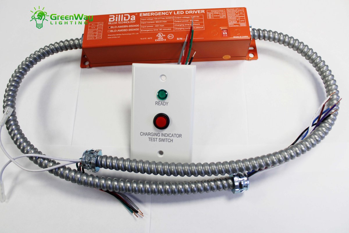 greenwaylightin's tweet image. Emergency LED Driver | Green Way Lighting
Emergency Led Driver for Product with Internal Driver 8W
BLD-AM08N-950400
Call us: 800-440-0156
Email: orders@greenwaylighting.com
- 5 years full warranty
- Illumination time: &amp;gt; 90 minutes
- Recharge time: &amp;gt; 24 hrs
#EmergencyLEDdriver