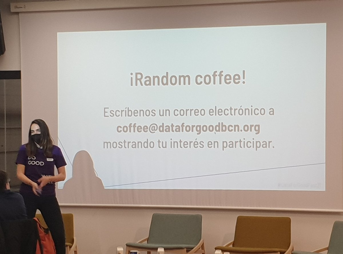 DataForGoodBCN's tweet photo. ¿Te apetece tomar un café con alguien de la comunidad? ¡Únete a la iniciativa #RandomCoffee que acaba de nacer en el #DataForGoodFest21! https://t.co/oGEO1bmLPG