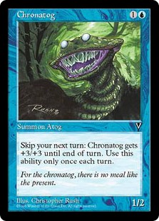 klaukwork's tweet photo. @card_sage_ccg @stream_sage Chronatog - bc who doesn't like not taking another turn? https://t.co/B9O6oazZoN