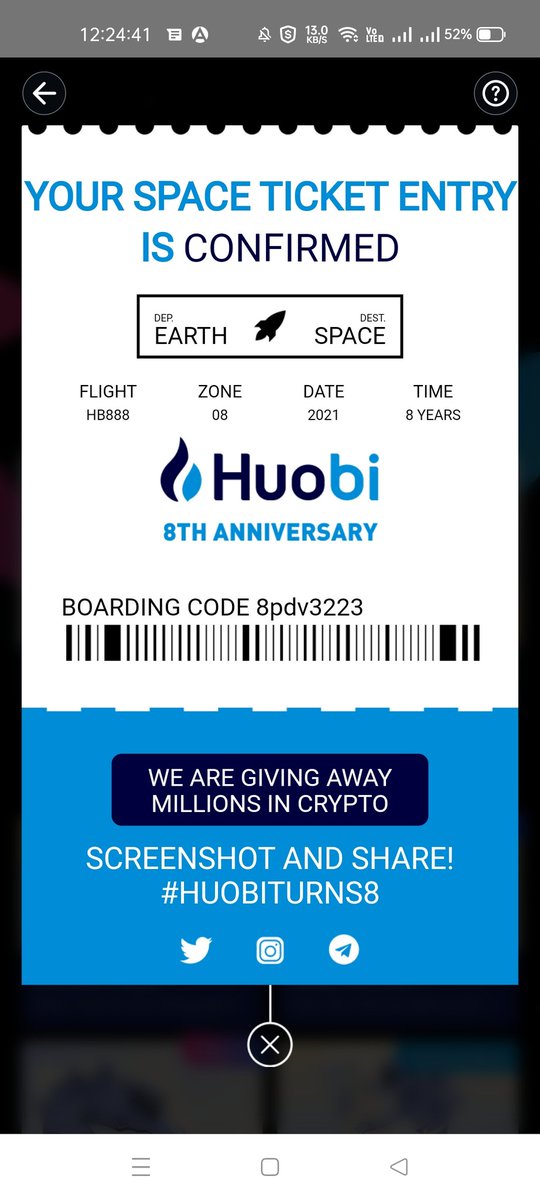 Surende17173642's tweet photo. #HuobiTurns8 https://t.co/uWnl2TNSEJ