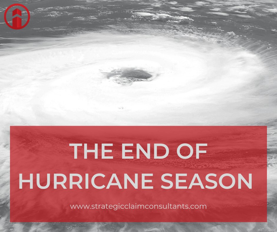 Today officially marks the end of 2021's hurricane season and it will be one that goes down in history as the 3rd most active year on record. Call at (844) 701-9995 to learn more about how we can help you expedite the settlement of your claim. #HurricaneClaim #PublicAdjusters