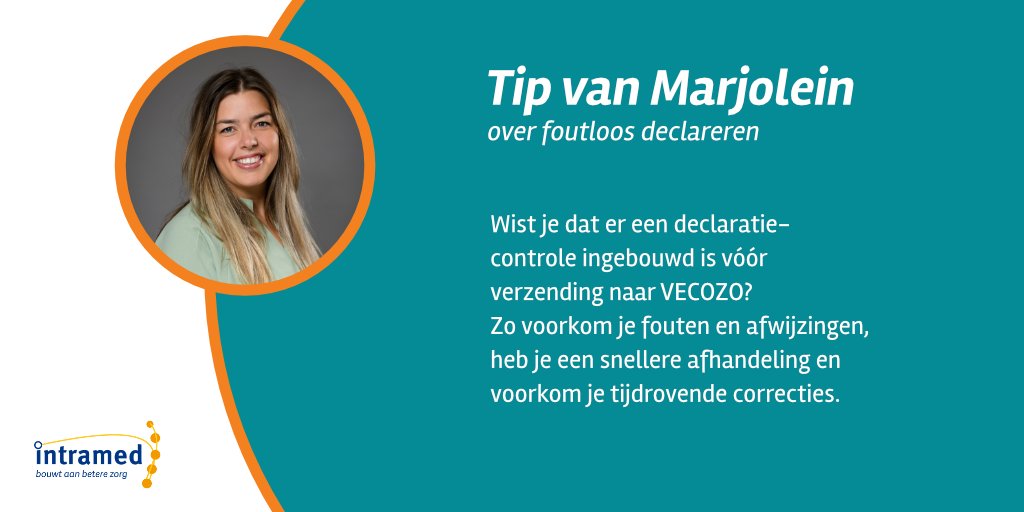 IntramedBV's tweet image. Declareren is een pietje-precies-klusje. Daarom geeft Intramed-topper Marjolein je een handige tip! 👏🏼

#declareren #foutloosdeclareren #intramed #intramedtip #tipvantopper #intramedtopper
