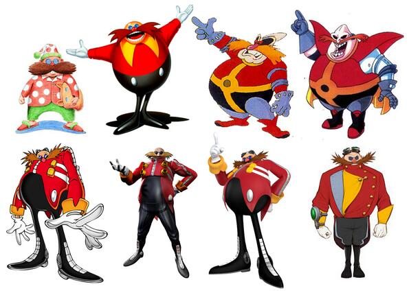 eggman is the only sonic character that i think has the most consistently g...