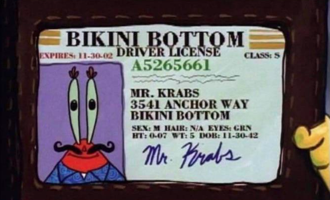 Mr. Krabs is 79 years old today! 🥳