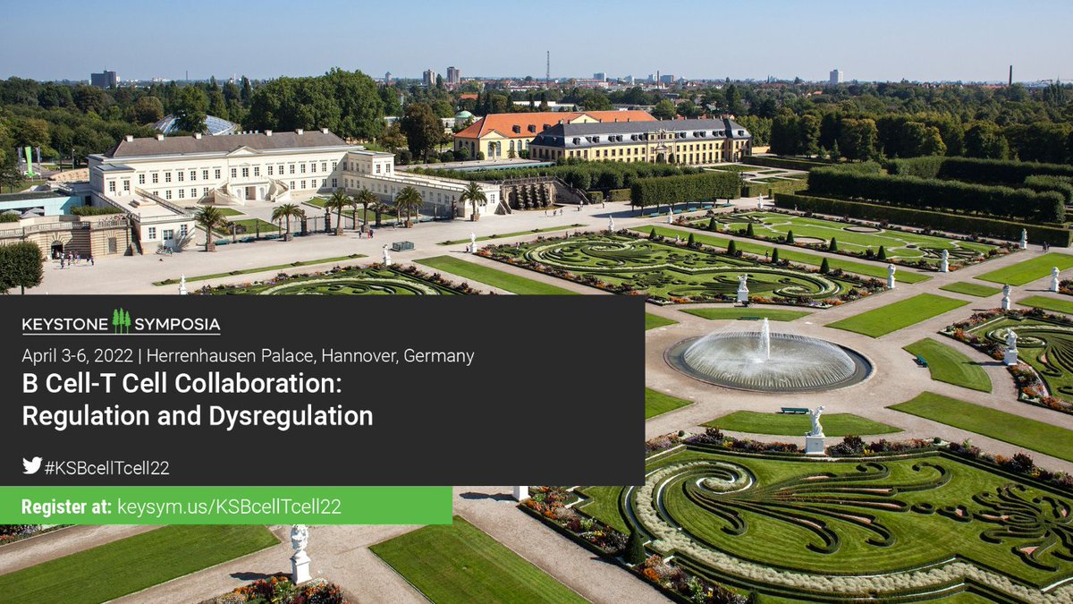 KeystoneSymp's tweet photo. Join us this April in Hannover for #BCell #TCell Collaboration and explore #AdaptiveImmunity #HumoralImmunity &amp; more @KeystoneSymp!

Applications for financial aid are due on Dec 7 and abstract submissions for short talk consideration are due Dec 14.  

https://t.co/rv2JlBCJgN https://t.co/vA85rPhnIp