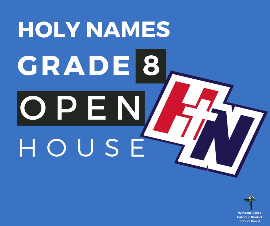 If you’re a Grade 8 student who would like to find out what it’s like to be a Knight, don’t miss our virtual Open House Night on Dec. 8 @ 6:30 pm.  <a href="/HolyNamesCHS/">Holy Names Cath.H.S.</a> <a href="/CTKWECDSB/">Christ the King</a> <a href="/notredwindsor/">Notre Dame School</a> <a href="/olmcwecdsb/">OLMC</a> <a href="/StChrisWECDSB/">St. Christopher</a> <a href="/stgcschool/">St. Gabriel School</a>
sites.google.com/mytools2go.ca/…