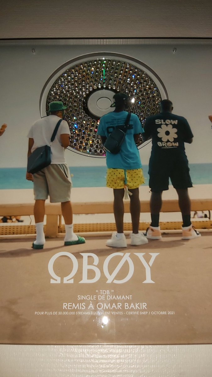 Ma première D.A. visuelle certifiée diamant, ma première certification accrochée au mur, c’est incroyable j’en reviens pas 💎💿