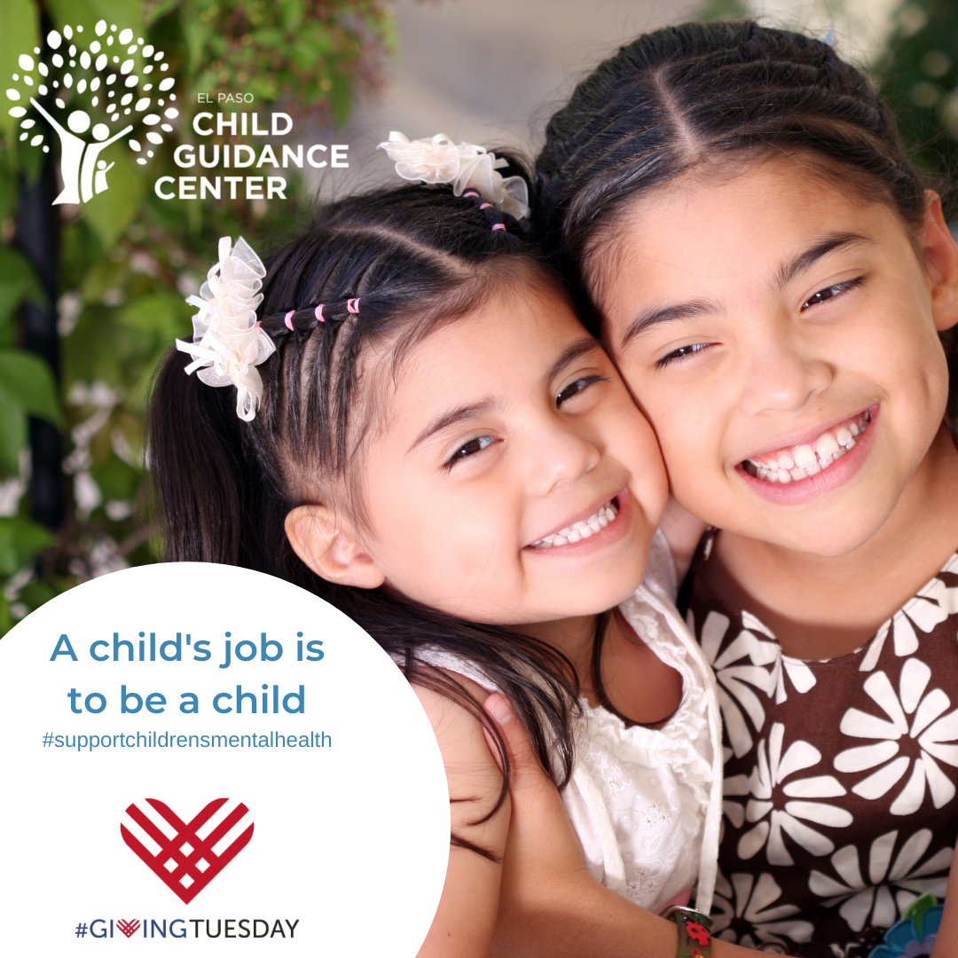 Before the end of the day, please consider donating on #GivingTuesday. Your donation provides a safe place for youth, children, and families. Donate today app.donorview.com/8WK1n. #childrensmentalhealth #elpasotexas #eptx #eptx915