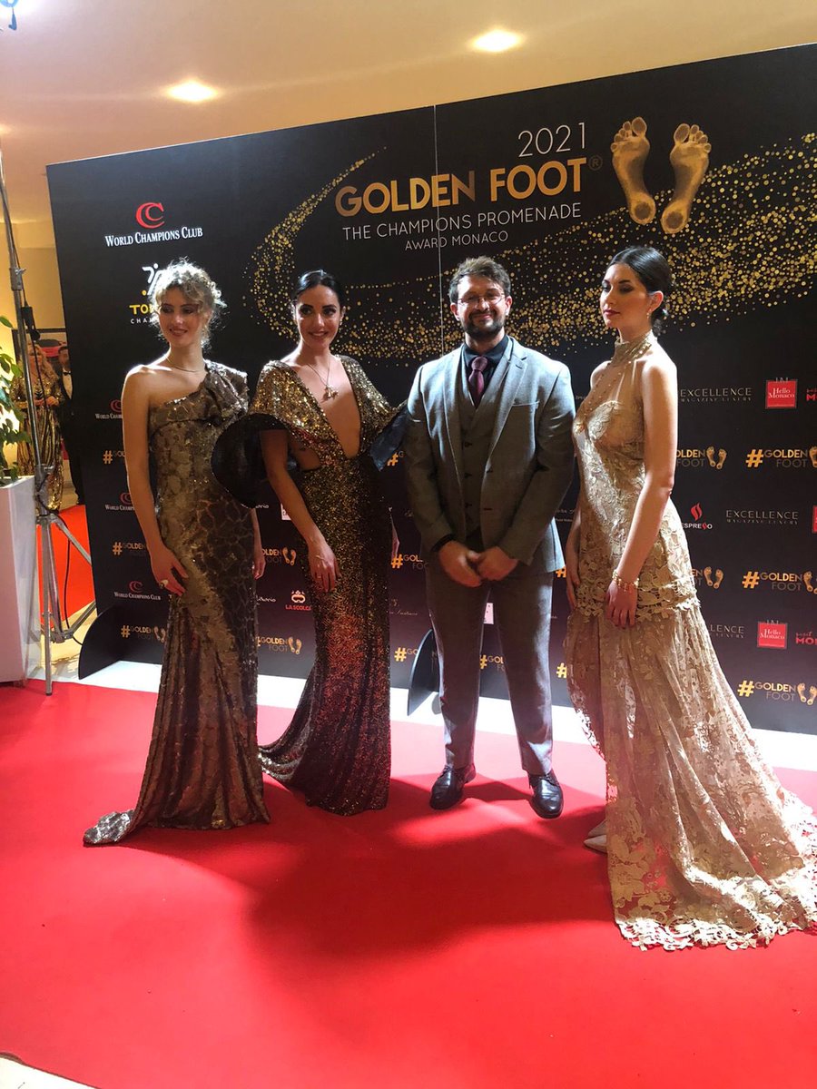 godoylucciano's tweet photo. Premiación Golden Foot - The Champions Promenade
award Mónaco #BalonDeOro2021 #monaco #montecarlo #botindeoro @danielgodoy312 https://t.co/wzHRbsA0Od