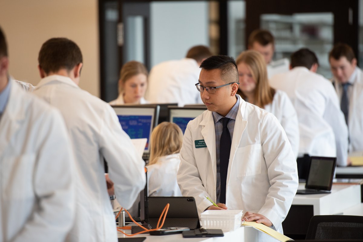 NDSUpharm's tweet photo. You did it! 🎉Thanks to an anonymous donor, your 75 gifts to Health Professions unlocked $75K in pharmacy scholarships! More matches and challenges from alumni unlock even more scholarships when you #Give2NDSU! https://t.co/SvPtTGACyd🤘🏽 https://t.co/ahJz32M7JJ