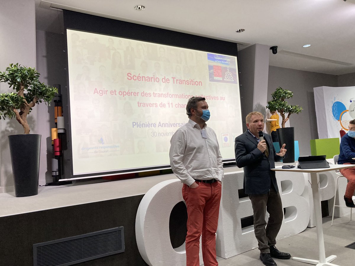 « Depuis 2 ans, les entreprises de @DirigeantsResp sont capables de se mobiliser, apprendre et être capable de travailler ensemble ; les défis à venir ne seront atteignables qu’ensemble. Ce qui a été fait en 2 ans a de la valeur pour être pionnier dans nos secteurs d’activité ! »