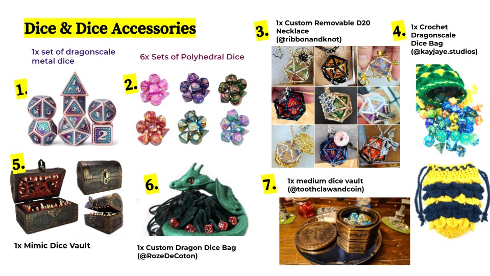 joannahliu's tweet photo. 2021 TTRPG Research survey with a huge prize pool is out. Please help spread the word.#dicegiveaway #ttrpg #dndresearch #dnd https://t.co/O68zmP3Osm https://t.co/3CJIfCokIR