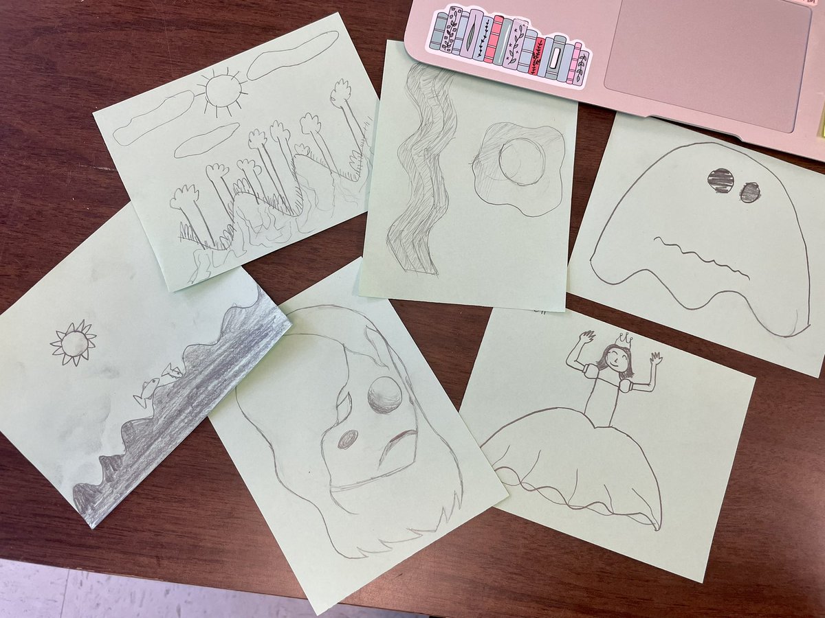 Start with two shapes and then complete the picture, a fun and creative 5-minute advisory activity. The kids were amazed by the creativity of others! 🤩 <a href="/ncte/">National Council of Teachers of English (NCTE)</a> <a href="/NBPTS/">National Board</a> <a href="/edutopia/">edutopia</a> <a href="/cultofpedagogy/">Cult of Pedagogy</a> <a href="/HawkWolf39/">Highcrest/WJHS</a> <a href="/teacher2teacher/">Teacher2Teacher</a> @ScholasticTeach <a href="/responsiveclass/">Responsive Classroom</a>