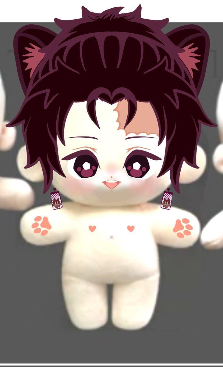 PrinceToybox's tweet photo. ^°^ Tanjiro sample is being made! Stay tuned! #kny #tanjiro #demonslayer #kimetsunoyaiba #demonslayerplush #plushie #plushdoll #cottondoll #toyboxkingdom https://t.co/g2ITDz1kTA