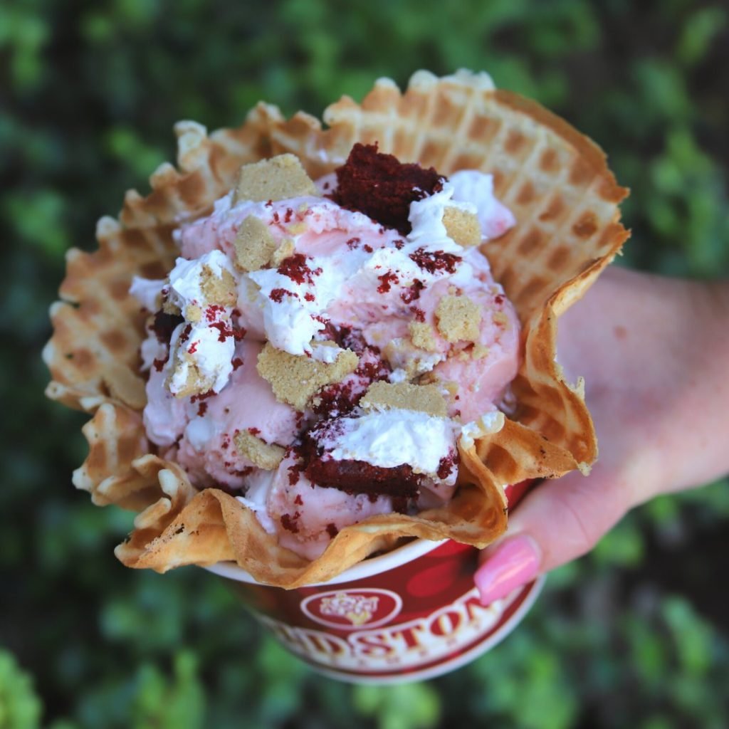Pick_ColdStone's tweet photo. We love to innovate at Cold Stone, opening up our options to you, allowing you to let your mind run wild! What's the wackiest flavor that you've come up with in our stores? 

Let us know: https://t.co/23HDOusaUu

#PickColdStone #IceCream https://t.co/MqvkRMVsDt