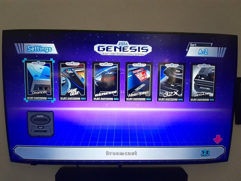 theWellRedMage's tweet photo. ✨This week's treasure trove✨

Custom modded Sega Genesis mini inspired by Castlevania stuffed with games (DC, 32X, CD, GG, Gen/MD) using an exterior flash drive, comes w/ 2 controllers plus Demons of Asteborg MD cart by Neofid!

More pics + info below

💙Tag a Genesis/MD fan💙 https://t.co/mWVbUirzLC