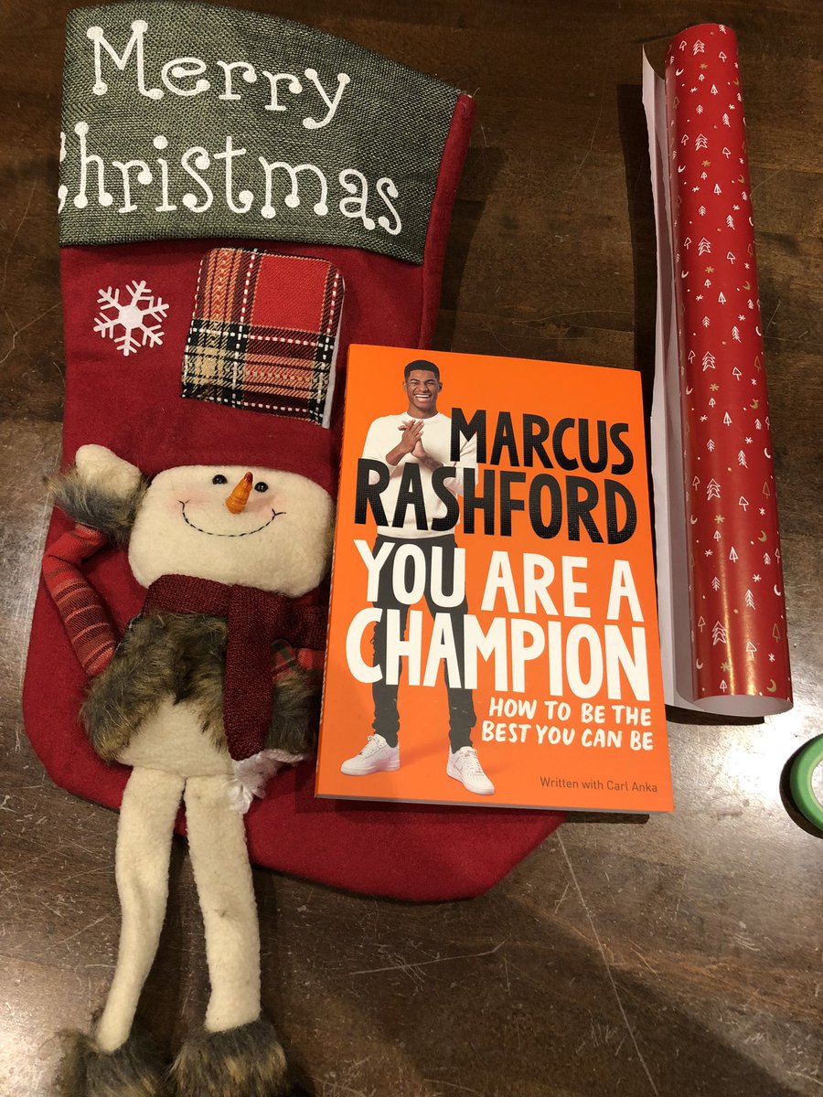 sionedjonesy's tweet photo. Hoping this will reaffirm to the young 14 year old refugee I don’t know but @RefugeeKindness asked me to make a Christmas stocking for, that they are a champion and give them some words of inspiration from the brilliant @MarcusRashford https://t.co/49uOzV22Ab